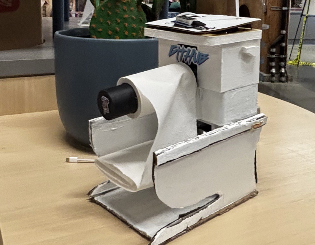 Automatic Toilet Paper Folder
